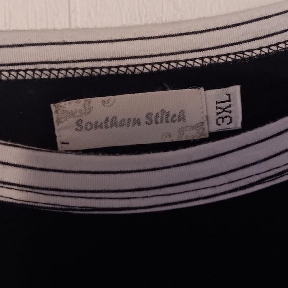 3X T-shirt by Southern Stitch Casual Vacay EUC - Picture 3 of 4